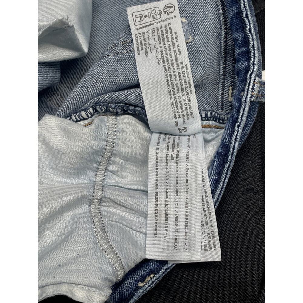Y2K Hollister Women W27R/4R Low Rise Flare Jeans Cali Flare So Cal Stretch Denim - Picture 8 of 13